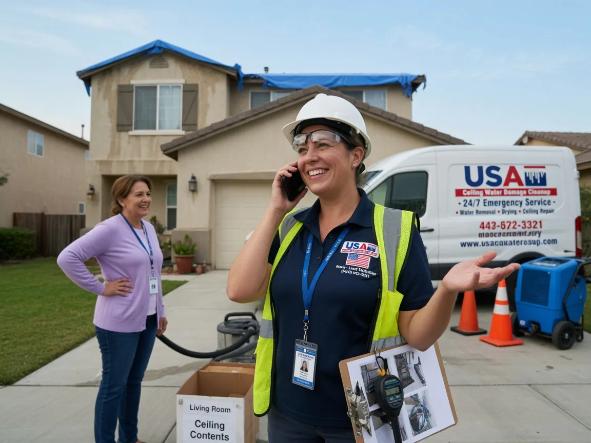 Ceiling Water Damage Restoration Saint Charles, IL FAQs